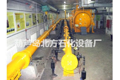 多相爆轟、爆炸試驗裝置（大型激波管）